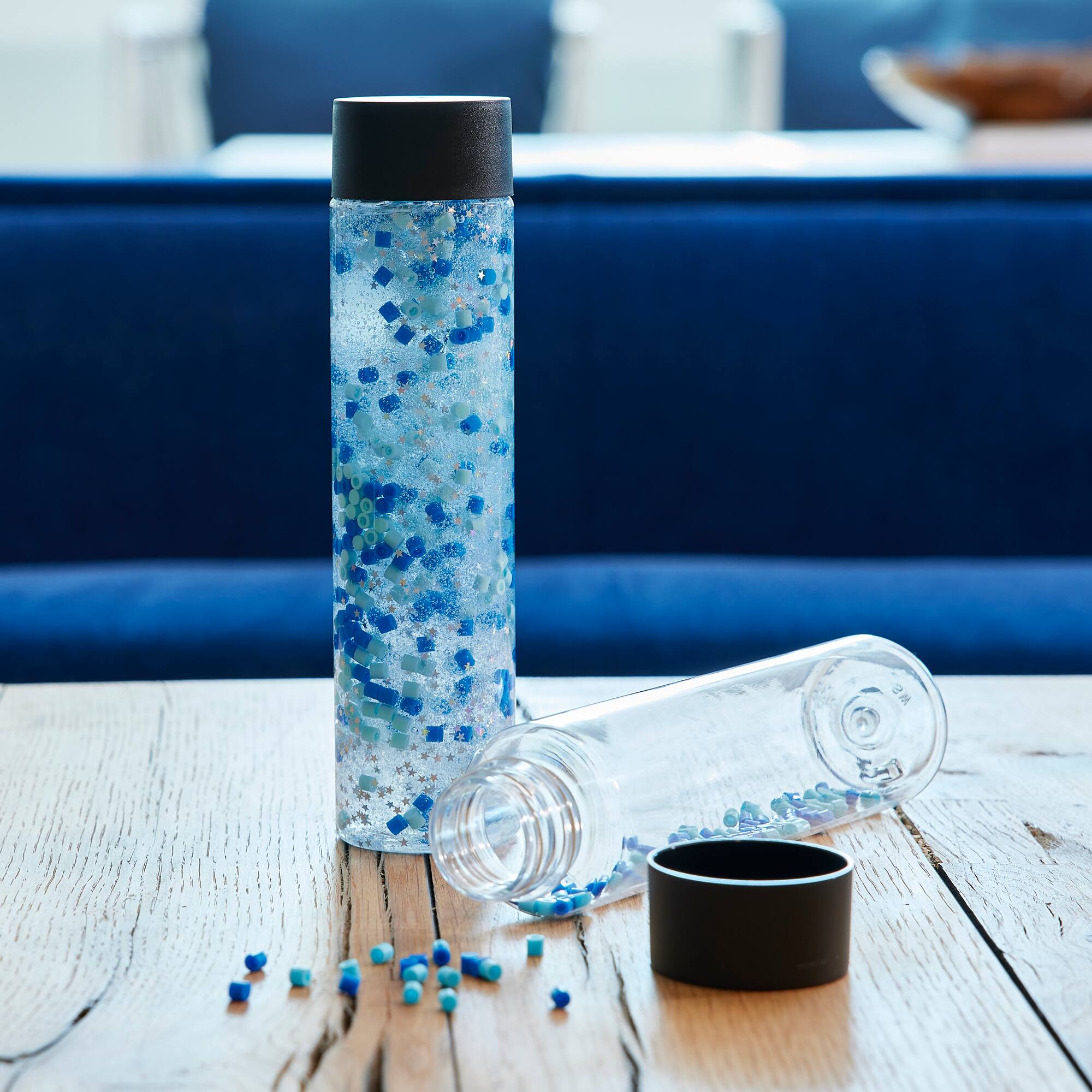 9 Pack: 16oz. Sensory Bottle by Simply Tidy™